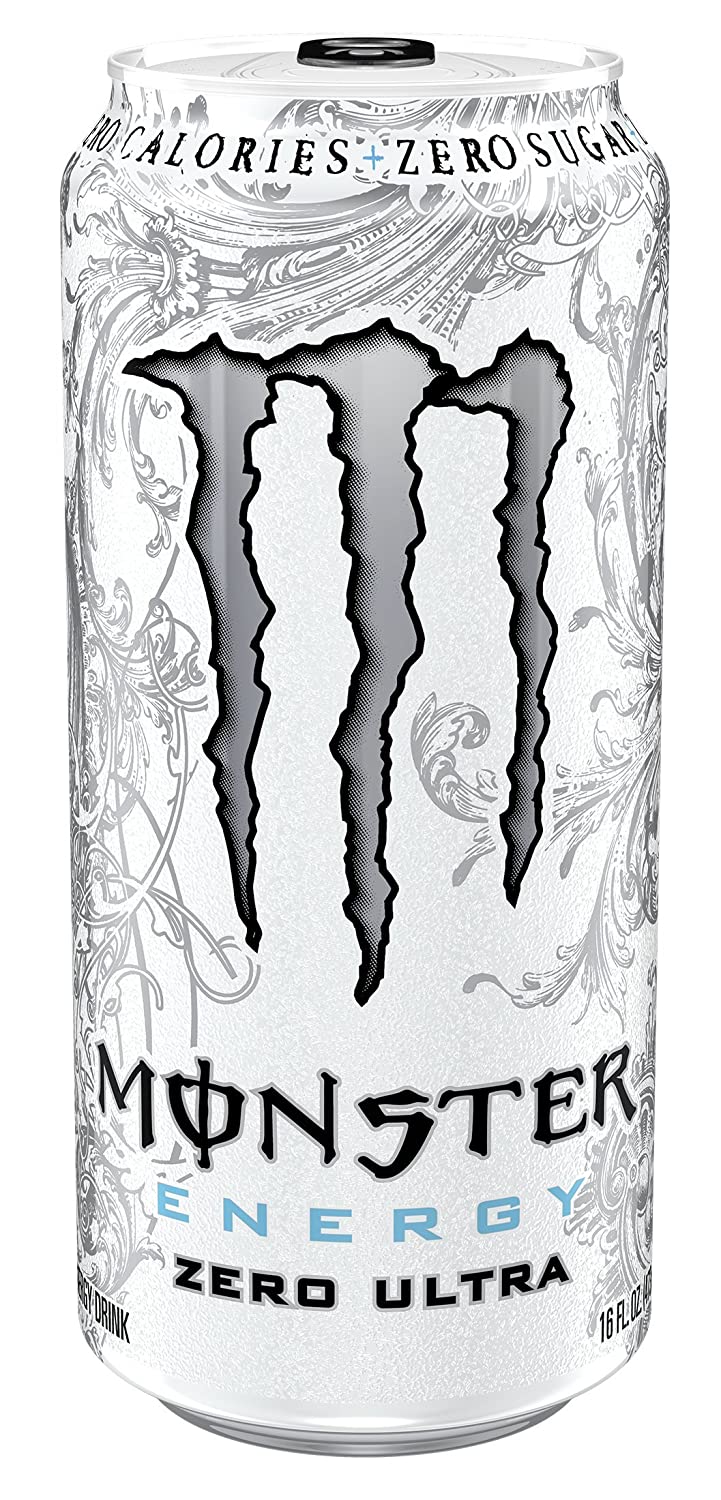 Monster Energy Zero Ultra, Sugar Free Energy Drink, 16 Fl Oz (Pack of 24) - Image 2